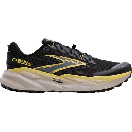 Brooks Cascadia 19 Black/Yellow/Chateau Black/Yellow/Chateau 45.5