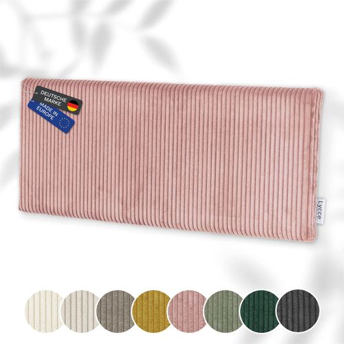 Lycce Wandkissen Cord – Wandpolster Kopfteil Betten & Rückenkissen Sitzbank komfortabel & stabil einfache Montage Wandpaneele gepolstert Schlafzimmer & Wohnzimmer Cord