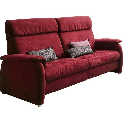 2-Sitzer HOME AFFAIRE "Turin", rot, B:155cm H:107cm T:97cm, Sofas, mit motorischer Relaxfunktion, auch in Leder