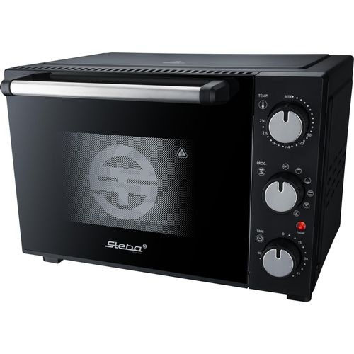 STEBA Minibackofen "KB M19", schwarz, B:45cm H:31cm T:37cm, Minibacköfen, Minibackofen