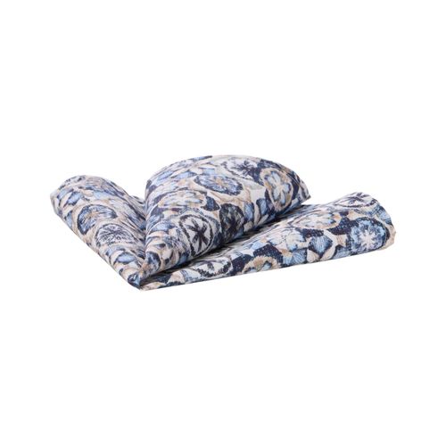 Einstecktuch VENTI "VENTI Einstecktuch uni", Herren, blau (sattes mittelblau), 100% Baumwolle, Modetücher