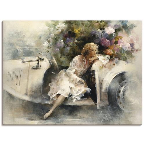 Wandbild ARTLAND "Tagträumer", beige (farbe bild(er): naturfarben), B:80cm H:60cm, Bilder, als Leinwandbild, Poster in verschied. Größen