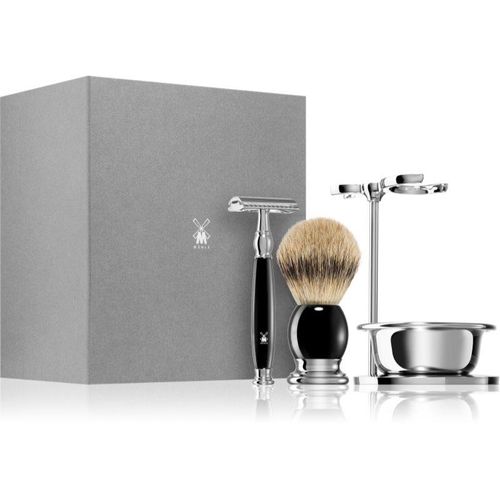 Mühle SOPHIST Black Silvertip Badger scheerset