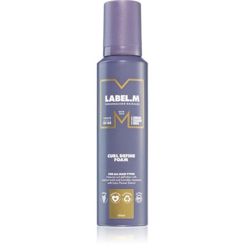 label.m Curl Schuim voor krullend haar 150 ml