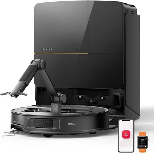 Saugroboter Roborock Saros Z70, 22000 Pa Saugkraft, OmniGrip Arm, 180 Min. Laufzeit, Ultraflaches Design