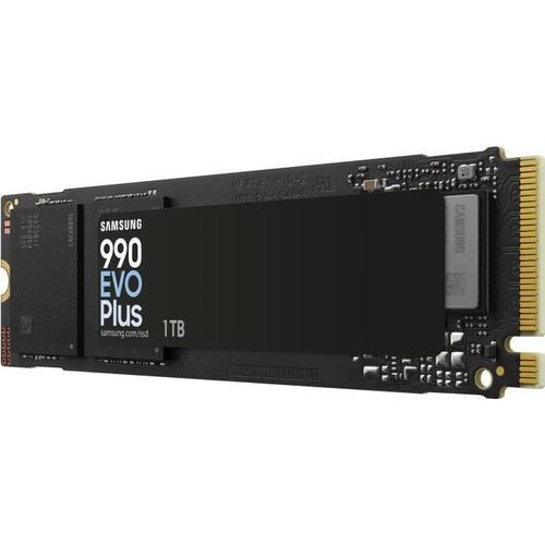 Interne SSD SAMSUNG 990 EVO Plus 1 TB NVMe M.2 PCIe 4.0x4 Lesegeschwindigkeit bis zu 7.150 MB/s