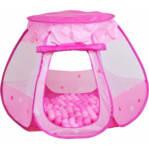 Bällebad KNORRTOYS "Bella", rosa, Bällebäder, KinderH:77cm Ø:102cm, Wasserabweisender Zeltstoff, mit 100 Bällen, H:77cm Ø:102cm