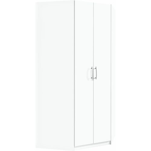 Eckkleiderschrank PRIESS "Husum", weiß, H:196cm, Schränke, Eckkleiderschrank