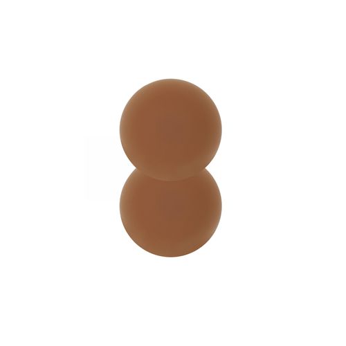Klebe-BH MAGIC BODYFASHION "Magic Nipples", Damen, Gr. L/XL, N-Gr, braun (mocha), Obermaterial: 100% Polyurethan, BHs Klebe-BH, Mehrfach verwendbar