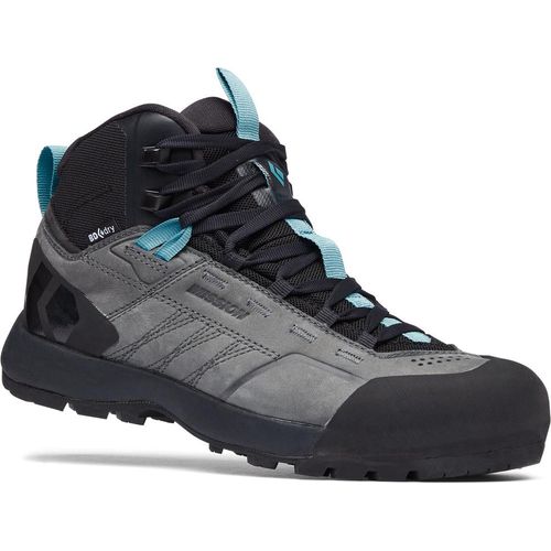 W Missn Lthr Mid Wp Apch Shoes, 9, 9375 Steel Grey-Costal Blue, Damen - Black Diamond