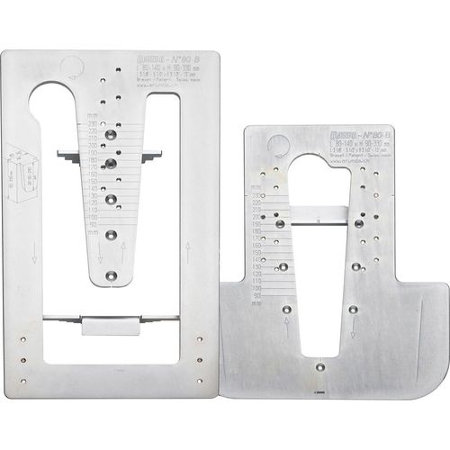 Mafell Frässchablone Arunda 80B Midi Schablonenpaar Holzbox 91A712