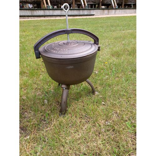 Gusseiserner Jagdkessel 11L