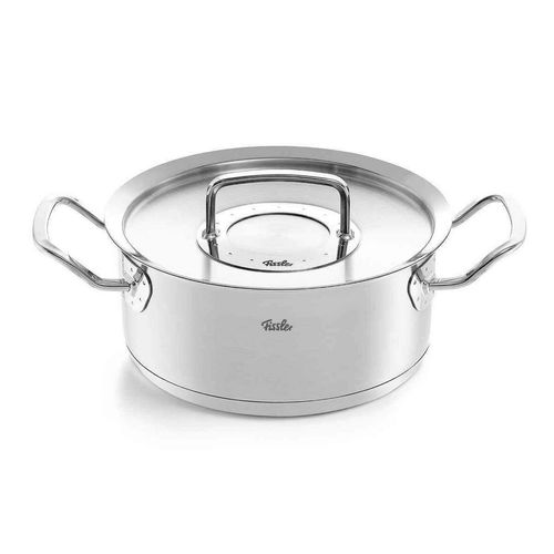 Fissler Bratentopf Original-Profi Collection®, Silber, Metall, 2,6 L, Made in Germany, backofengeeignet, Kochen, Töpfe, Bräter