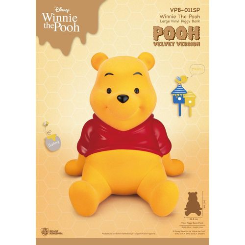 Winnie The Pooh - Winnie "Velvet Version" - Skarbonka 34Cm