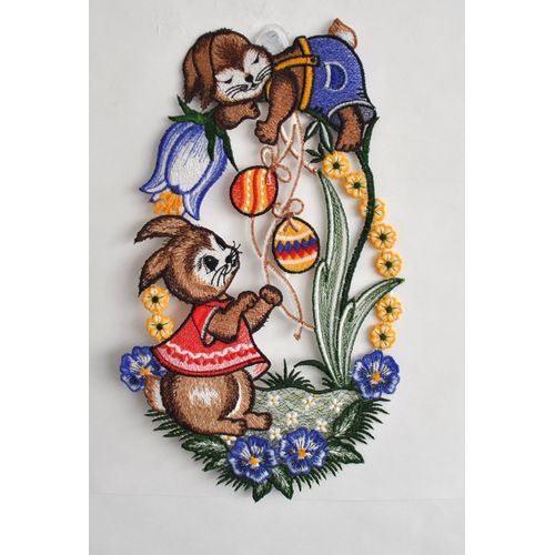 Fensterdekoration STICKEREIEN PLAUEN 