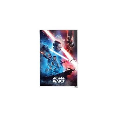 Poster REINDERS "Star Wars The Rise of Skywalker - Filmplakat", rot (farbe bild(er): rot), B:61cm H:91,5cm, Papier, Bilder, Poster