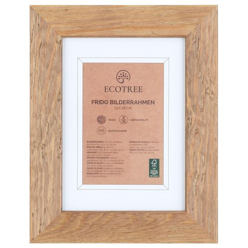Bilderrahmen Frido in Naturfarben aus Echtholz
