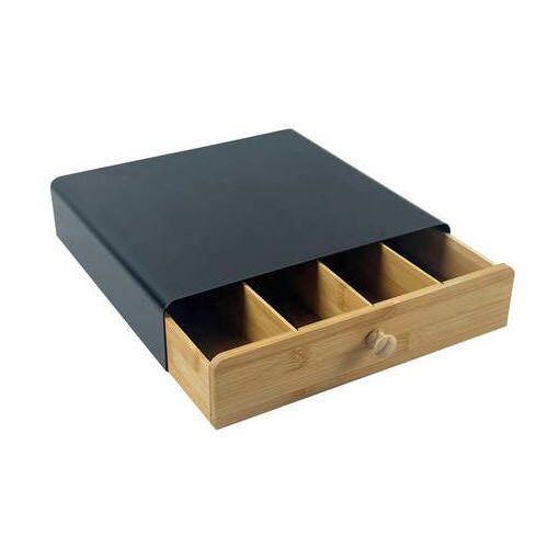 Kaffeemaschinen-Organizer George Naturfarben/Schwarz