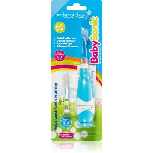 Brush Baby BabySonic Elektrische Tandenborstel voor Kinderen 0 – 36 maanden Blue 1 st
