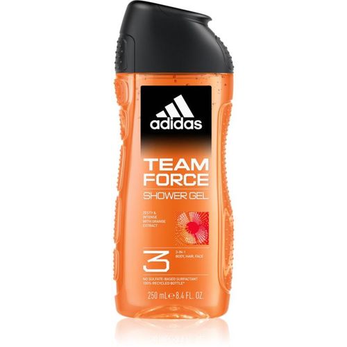 Adidas Team Force Douchegel voor Mannen 250 ml