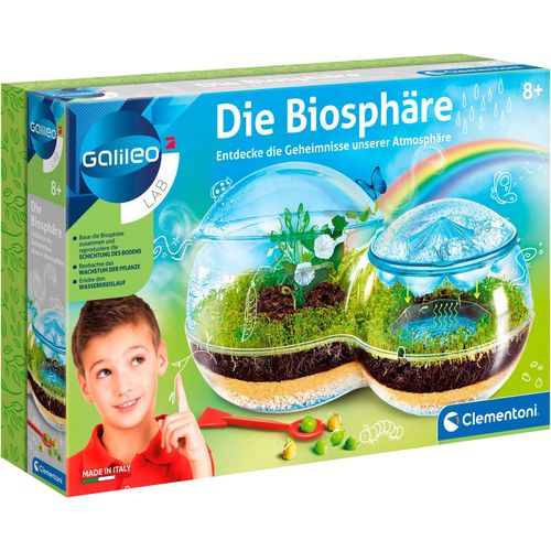 Experimentierkasten CLEMENTONI "Galileo, Die Biosphäre", bunt, Experimentierkästen, Kinder, Made in Europe