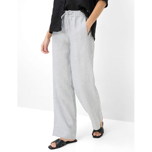 Brax Dames Broek Style FARINA GREY MELANGE, lichtgrijs,