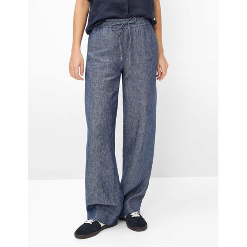 Brax Damen Marlenehose Style FARINA INDIGO MOOD, Blau, Gr. 40K