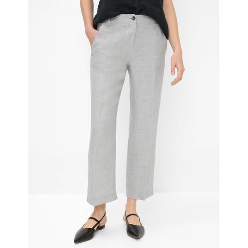 Brax Damen Culotte Style MAINE S GREY MELANGE, hellgrau, Gr. 44