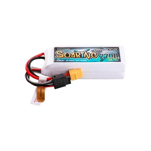 Gens ace &Tattu G-Tech Soaring 2700mAh 14.8V 30C 4S1P LiPo XT60