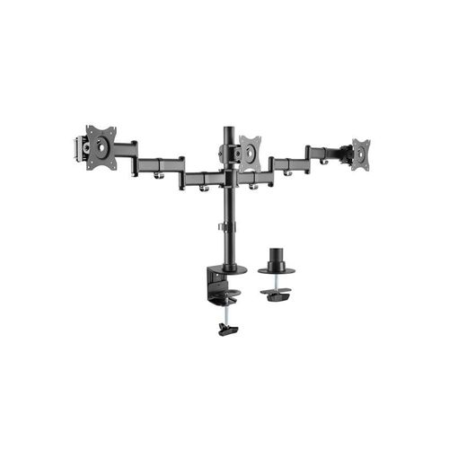 DUTZO Monitorarm für 3 Monitore (17"-27") - Office Pole Version