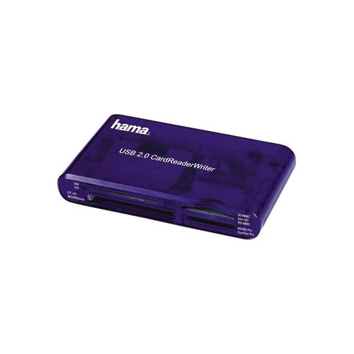 Hama USB 2.0 30 in 1 CardReaderWriter - card reader - USB 2.0