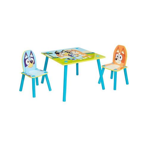 Bluey Kids Table and 2 Chairs Set