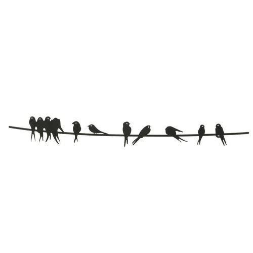 Wandogjekt Vögel auf Stange
