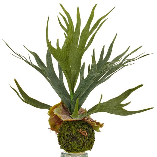 Kunstpflanze Geweihfarn