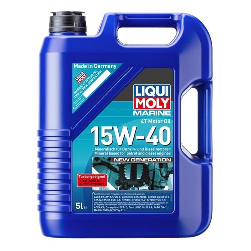 LIQUI MOLY Motoröl Marine 4T Motor Oil 15W-40 New Generation [5 L] 25090 5l