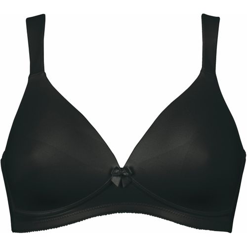Soft-BH NATURANA "Soft Cup", Damen, Gr. 75, Cup A, schwarz, Obermaterial: 89% Polyamid, 11% Elasthan. Futter: 100% Polyester, unifarben, bequem, BHs Soft-BH, nahtlose Schalen-Cups, wattiert, ohne Bügel