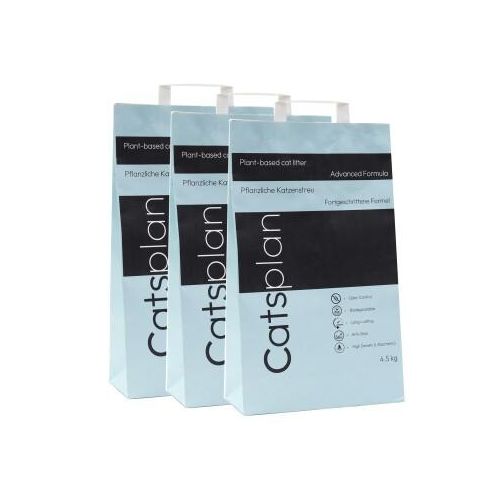 Catsplan pflanzliches Katzenstreu - advanced 13,5 kg
