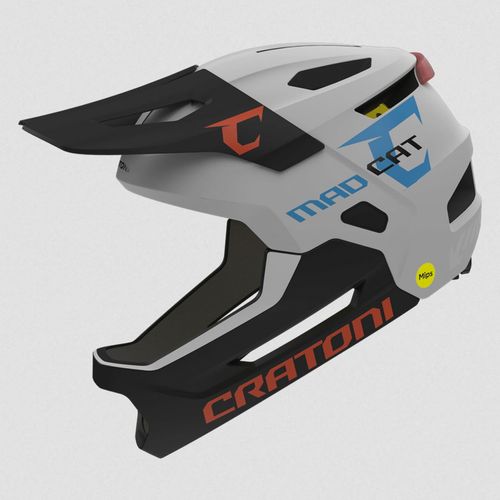 CRATONI MTB-Kinder-/Jugendhelm "Madcat Mips", weiß