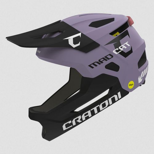CRATONI MTB-Kinder-/Jugendhelm "Madcat Mips", lila