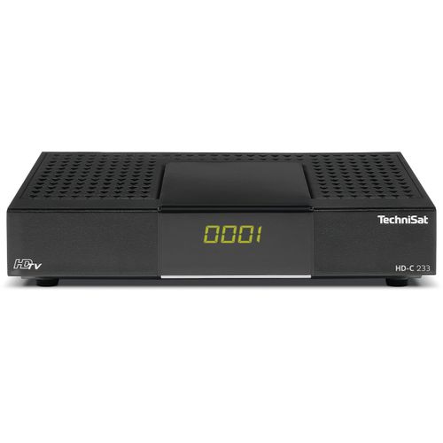 TechniSat HD-C 233 HD-Receiver für Kabelfernsehen, DVB-C, HDMI, SCART, USB