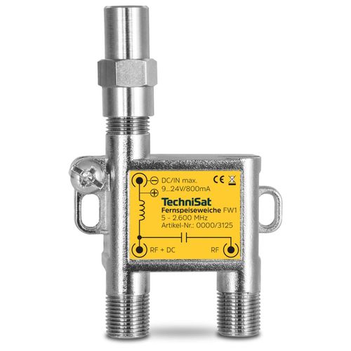 TechniSat Fernspeiseweiche FW1 Zum Fernspeisen von LNB's oder Verstärkern