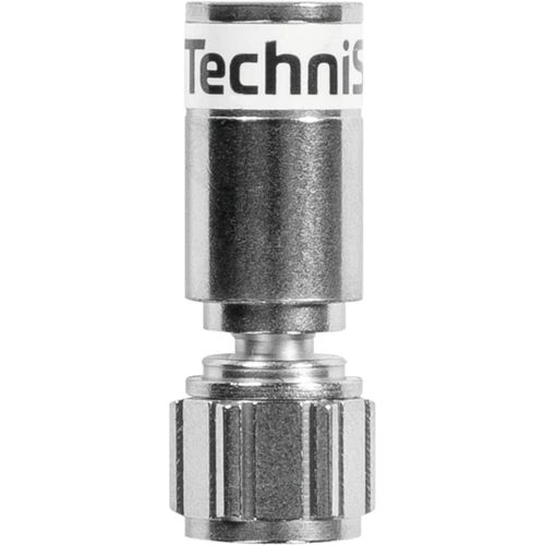 TechniSat F-Kompressionsstecker 3.9 High-End F-Stecker 100 Stück silber