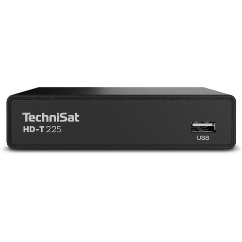 TechniSat HD-T 225 - DVB T2 HD Receiver (HDTV, USB, HDMI, SCART, 12 V tauglich)