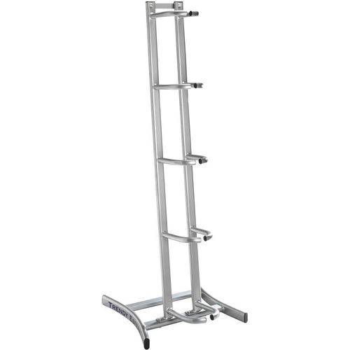 Trendy Esfera Medizinball Rack / Ablage für bis zu 5 Medizinbaelle, silber/grau