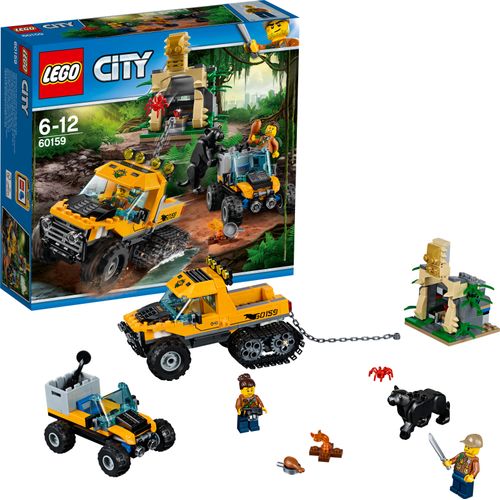 LEGO® City Mission mit dem Dschungel-Halbkettenfahrzeug 60159
