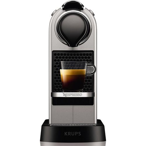 Krups Nespresso XN740B Kapselmaschine New CitiZ silber