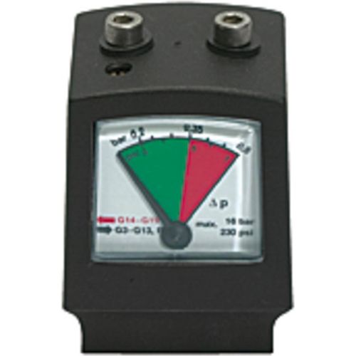 Riegler Differenzdruckmanometer, eckig, für »FUTURA« und »multifix«
