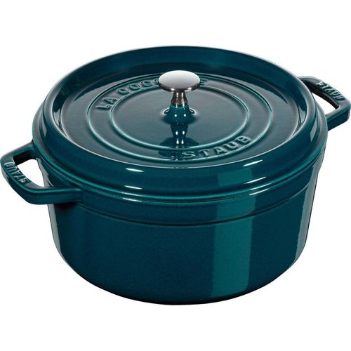 Staub 1102837, Blau, Eisenguss, Emaille, Eisenguss, 260 °C, 28 cm
