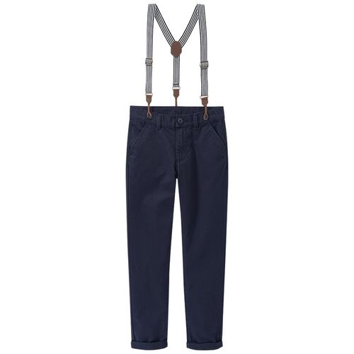 Jungen Chinohose mit Hosenträgern