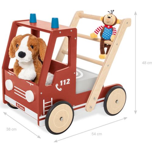 Lauflernwagen 'Feuerwehrauto Fred'